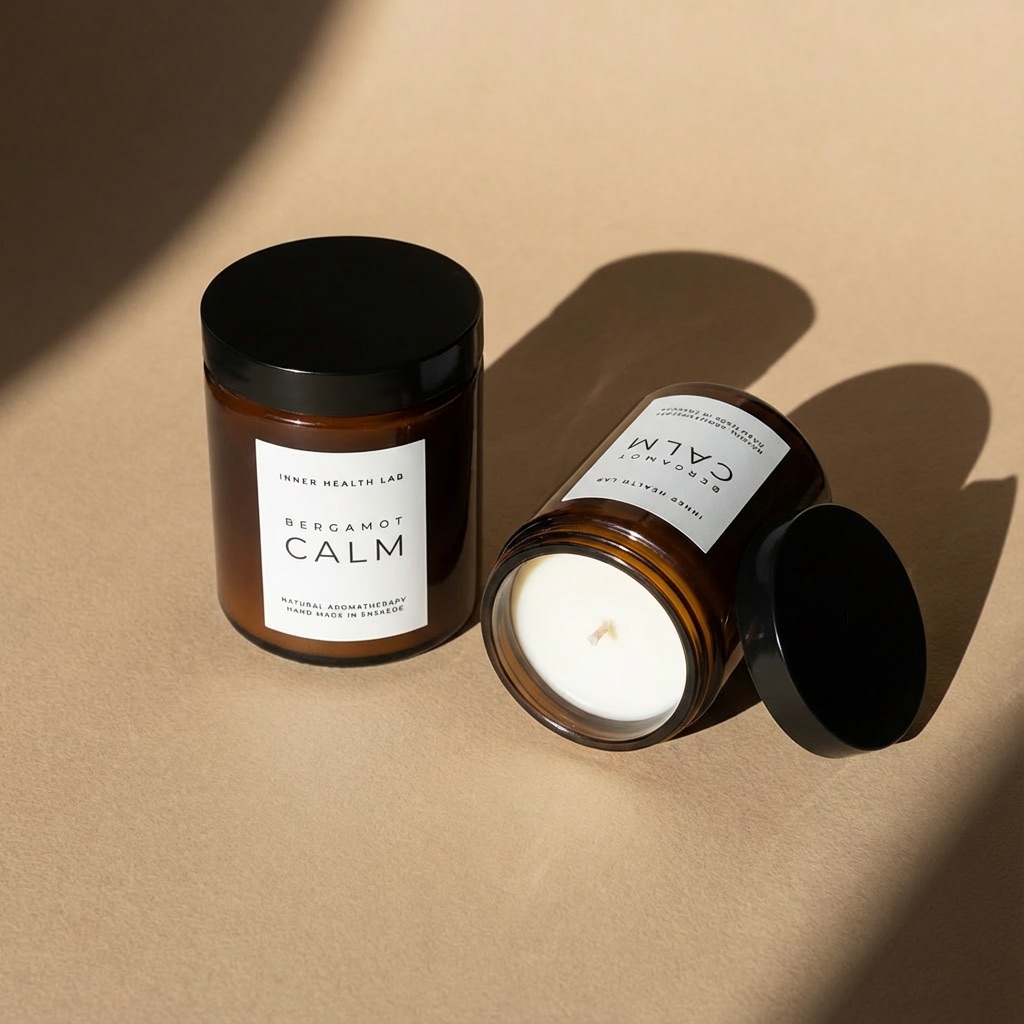 Bergamot Calm doftljus fr&aring;n Inner Health Lab